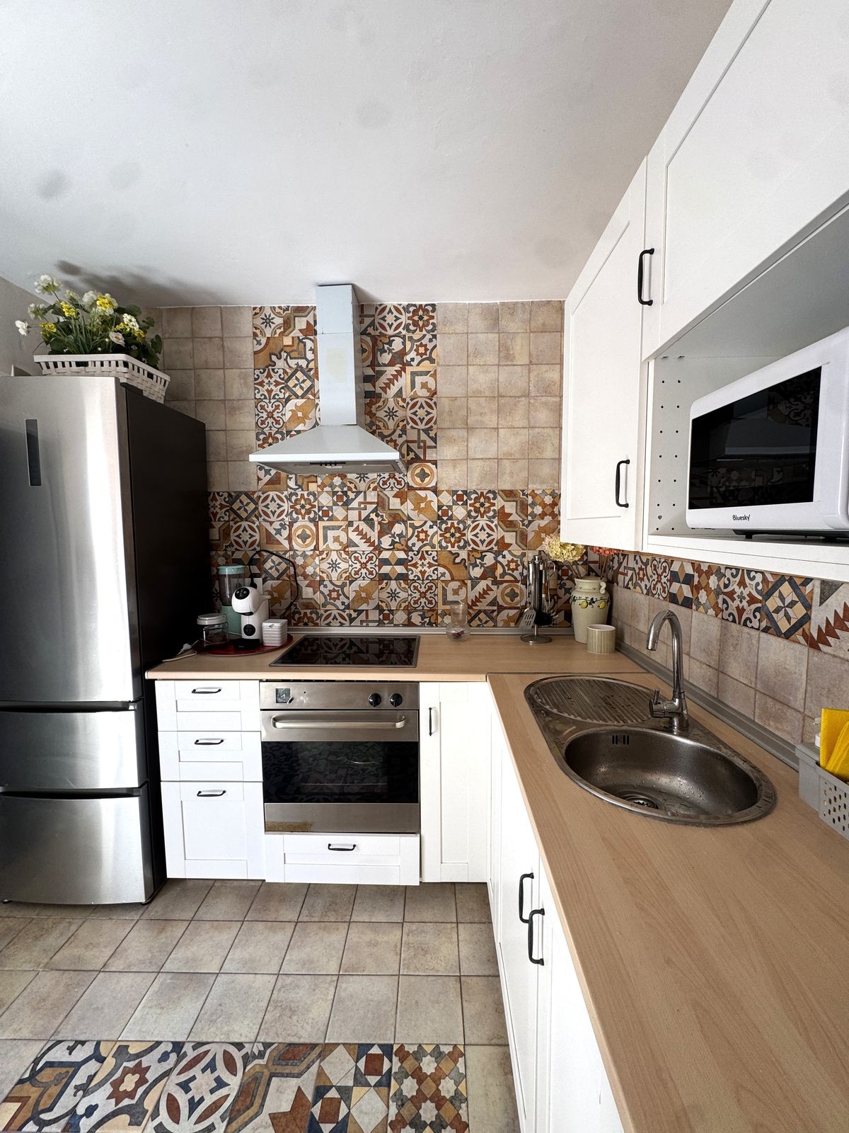 Cocina, zona de fregadero